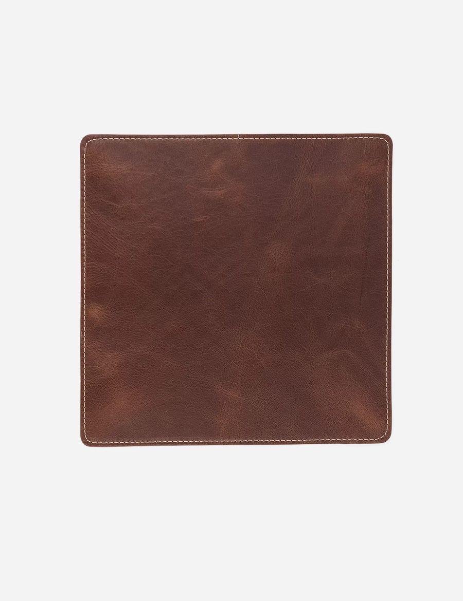 Picture of Genuine Leather Mousepad Brown