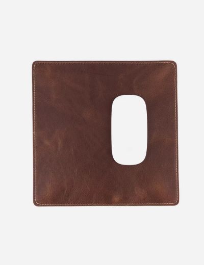 Picture of Genuine Leather Mousepad Brown