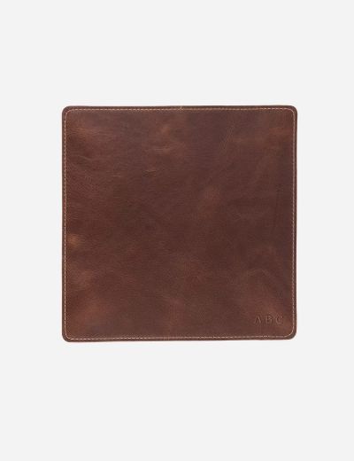 Picture of Genuine Leather Mousepad Brown