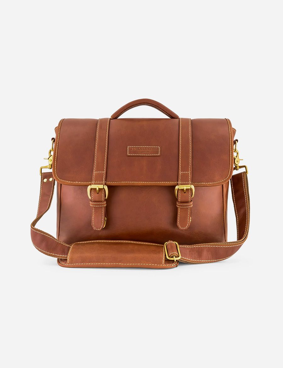 Picture of Messenger, Vintage Tan