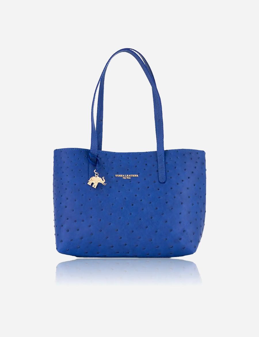 Picture of Ostrich Tote Bag Blue