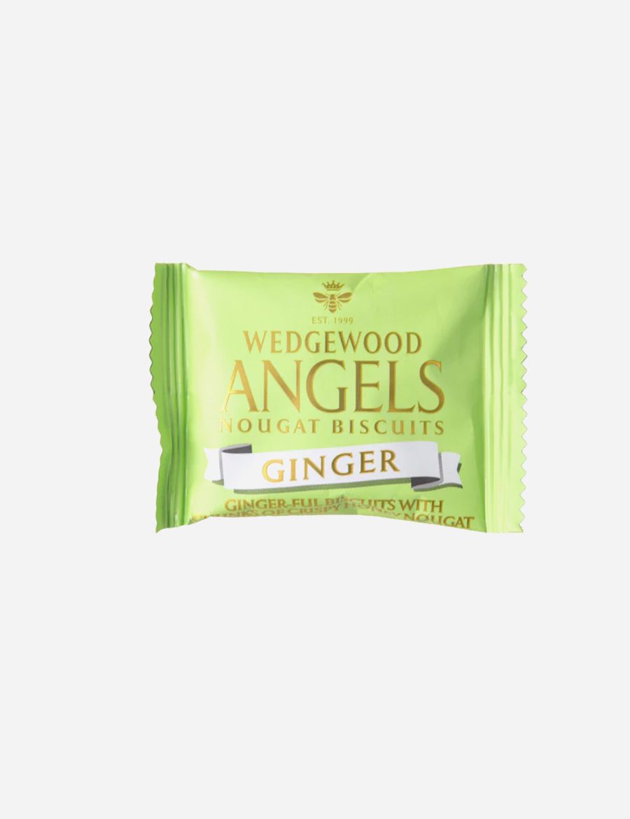 Picture of Angels Honey Nougat Biscuits Ginger Single Serving 10g (Box of 60)