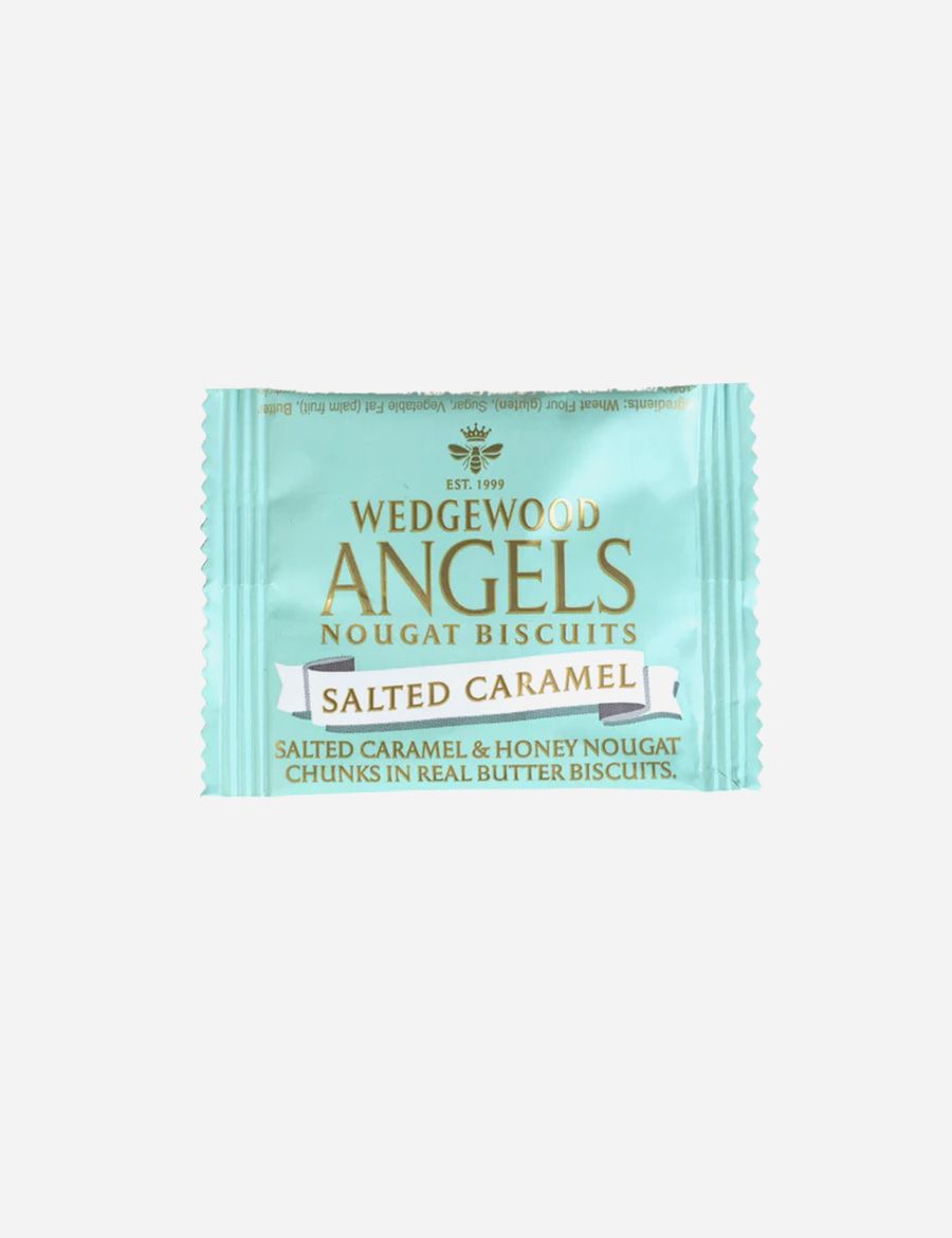 Picture of Angels Honey Nougat Biscuits Salted Caramel Single Serving 10g (Box of 60)