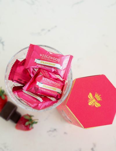 Picture of Dark Chocolate & Strawberry Gift Box